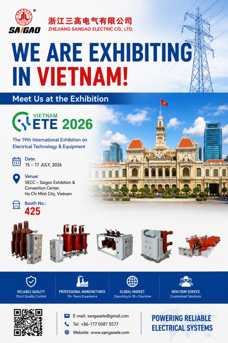 SANGAO Participates in Vietnam ETE & Greenergy Expo 2026
